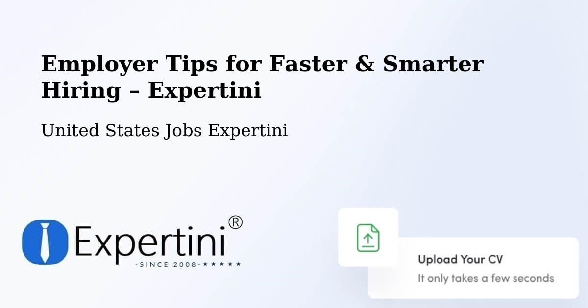 Employer Tips for Hiring & Recruitment – Oxnard - Oxnard, United States Jobs Expertini
