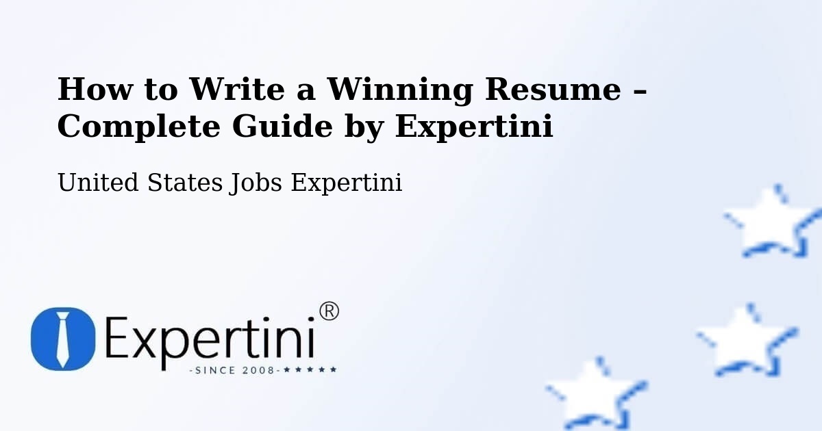 Resume Writing Guide for Job Seekers – Oxnard - Oxnard, United States Jobs Expertini